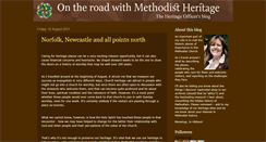 Desktop Screenshot of methodistheritage.blogspot.com