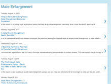 Tablet Screenshot of male-enlargement.blogspot.com
