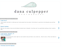 Tablet Screenshot of danaculpepperphotography.blogspot.com