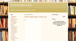 Desktop Screenshot of indianebooks.blogspot.com