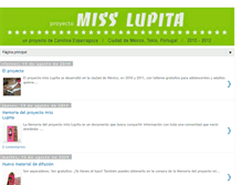 Tablet Screenshot of misslupitamx.blogspot.com