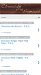 Mobile Screenshot of chocolatewithfrancois.blogspot.com