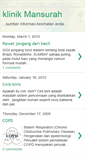 Mobile Screenshot of klinikmansurah.blogspot.com