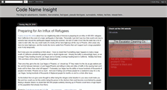 Desktop Screenshot of codenameinsight.blogspot.com