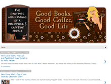 Tablet Screenshot of goodbooksgoodcoffeegoodlife.blogspot.com