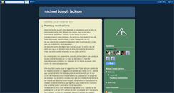 Desktop Screenshot of michaeljackson-spain.blogspot.com