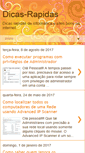 Mobile Screenshot of dicas-rapidas.blogspot.com