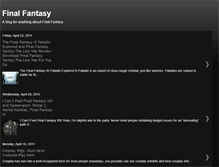 Tablet Screenshot of finalfantasyboy.blogspot.com