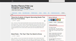 Desktop Screenshot of doritosflavors.blogspot.com
