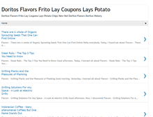 Tablet Screenshot of doritosflavors.blogspot.com