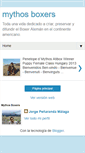 Mobile Screenshot of mythosboxers.blogspot.com