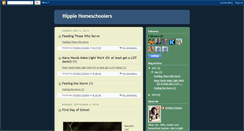 Desktop Screenshot of hippiehomeschoolers.blogspot.com