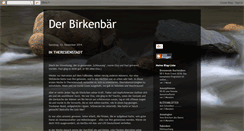 Desktop Screenshot of der-birkenbaer.blogspot.com