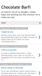 Mobile Screenshot of chocolatebarfi.blogspot.com
