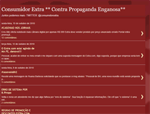 Tablet Screenshot of consumidorextra.blogspot.com