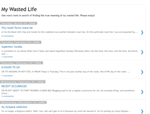 Tablet Screenshot of mypoorwastedlife.blogspot.com