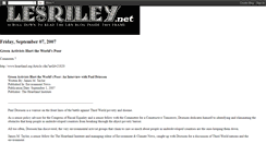 Desktop Screenshot of lesriley.blogspot.com