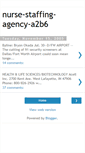 Mobile Screenshot of nurse-staffing-agency-9357.blogspot.com