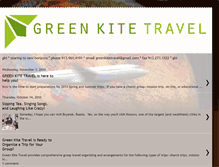 Tablet Screenshot of greenkitetravel.blogspot.com