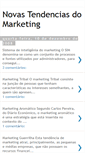 Mobile Screenshot of novastendenciasdomarketing.blogspot.com