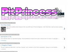 Tablet Screenshot of princessfrizzy.blogspot.com