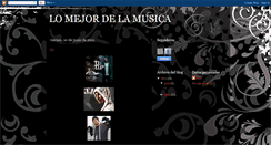 Desktop Screenshot of juan-lomejordelamusicaycarros.blogspot.com