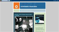 Desktop Screenshot of ponmusica.blogspot.com