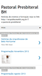 Mobile Screenshot of pastoralpresbiteralbh.blogspot.com