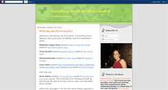 Desktop Screenshot of everythingworthreading.blogspot.com