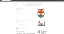 Desktop Screenshot of mytakeoneverything9.blogspot.com