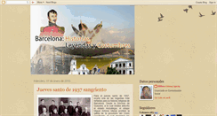 Desktop Screenshot of barcelonahistoriasyleyendas.blogspot.com