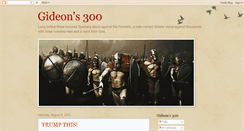 Desktop Screenshot of gideon300.blogspot.com