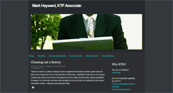 Desktop Screenshot of markmhayward.blogspot.com