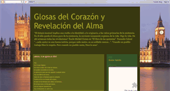 Desktop Screenshot of glosasdelcorazon.blogspot.com