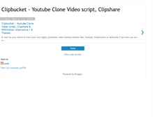 Tablet Screenshot of clipbucket-youtube-clone-video-scri.blogspot.com