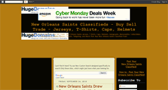 Desktop Screenshot of neworleanssaintsclassifieds.blogspot.com