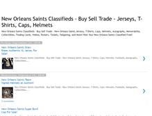 Tablet Screenshot of neworleanssaintsclassifieds.blogspot.com