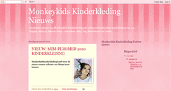 Desktop Screenshot of monkeykidskinderkleding.blogspot.com