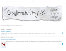 Tablet Screenshot of gallimaufryuk.blogspot.com