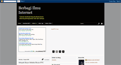 Desktop Screenshot of dhika86.blogspot.com