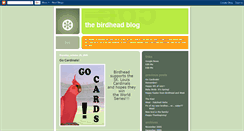 Desktop Screenshot of birdheadblog.blogspot.com