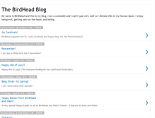 Tablet Screenshot of birdheadblog.blogspot.com