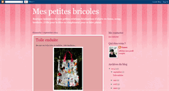 Desktop Screenshot of nanou-mespetitesbricoles.blogspot.com