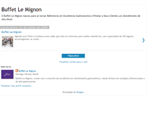 Tablet Screenshot of buffetlemignon.blogspot.com