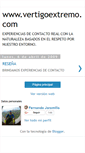 Mobile Screenshot of naturalezavertigoextremo.blogspot.com