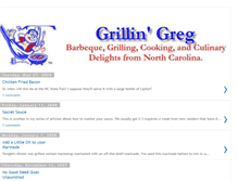 Tablet Screenshot of grillinggreg.blogspot.com