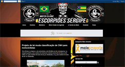 Desktop Screenshot of escorpioesmc.blogspot.com