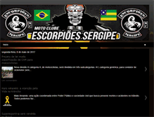 Tablet Screenshot of escorpioesmc.blogspot.com