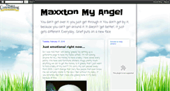 Desktop Screenshot of maxxtonmyangel.blogspot.com