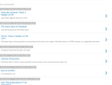 Tablet Screenshot of fullmotorsport.blogspot.com